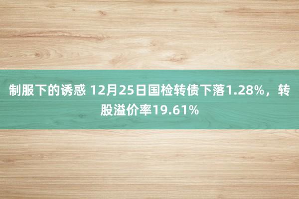 制服下的诱惑 12月25日国检转债下落1.28%，转股溢价率19.61%
