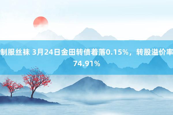 制服丝袜 3月24日金田转债着落0.15%，转股溢价率74.91%