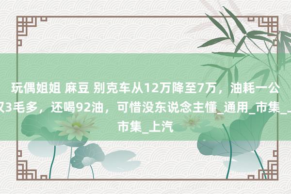 玩偶姐姐 麻豆 别克车从12万降至7万，油耗一公里仅3毛多，还喝92油，可惜没东说念主懂_通用_市集_上汽