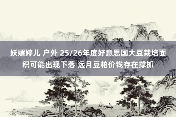 妖媚婷儿 户外 25/26年度好意思国大豆栽培面积可能出现下落 远月豆粕价钱存在撑抓